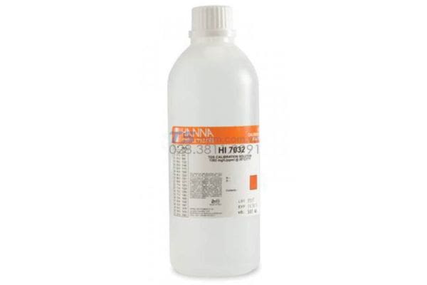 Dung dịch hiệu Chuẩn TDS 1382 mg/L (ppm) - 500mL - HI7032L Hanna