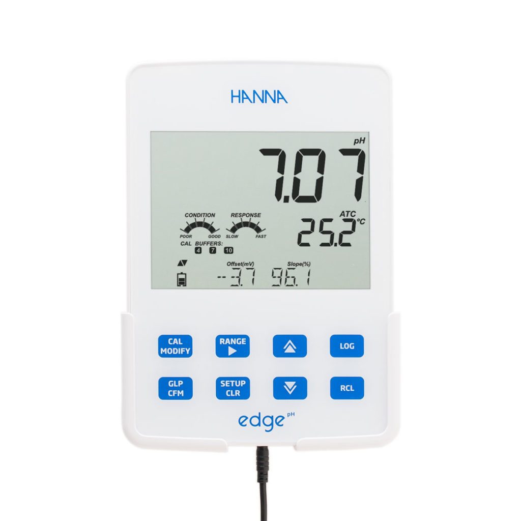 Máy đo pH / ORP - Edge® đơn chỉ tiêu - HI2002-02 - Hanna