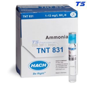 Ống chuẩn đo nồng độ Ammonia TNTplus, LR (1-12 mg / L NH3-N) - TNT831 - Hach