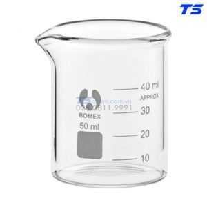 Cốc đốt thấp thành có mỏ - Bomex