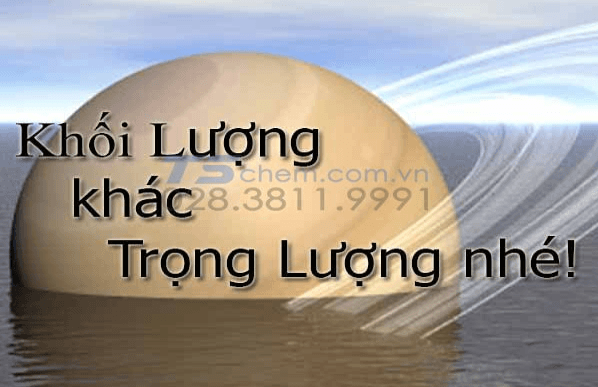 SỰ KHÁC NHAU GIỮA KHỐI LƯỢNG RIÊNG VÀ TRỌNG LƯỢNG RIÊNG