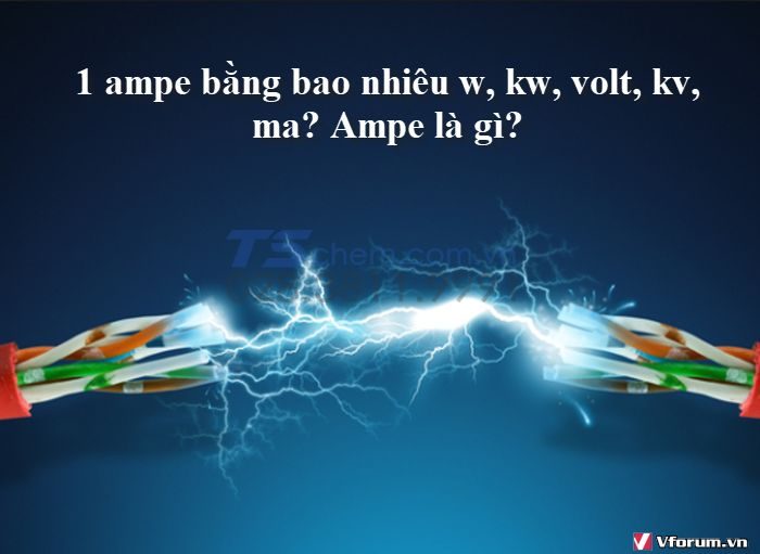 Đơn vị đo AMPE và Ampe kế là gì?