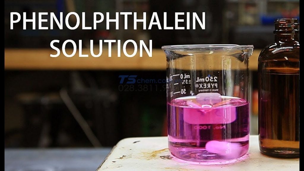 PHENOLPHTALEIN LÀ GÌ? NHỮNG CÔNG DỤNG VÀ NƠI MUA HÓA CHẤT NÀY.