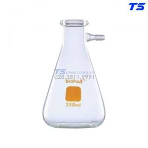 Bình tam giác hình nón có vòi, vòi theo chuẩn ISO 6556 và chuẩn USP - Biohall
