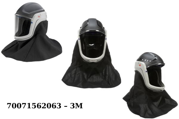 Mũ Bảo Hộ M-407 Dùng Với Bộ Cấp Khí Versaflo, 70071562063 - 3M