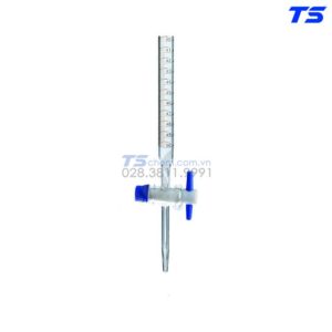 Burette thẳng dòng Schebach, khóa nhựa PTFE, chứng nhận theo lô - Biohall