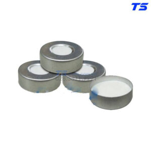 Nắp lọ đựng mẫu uốn 20mm, septa PTFE và silicone tự nhiên - SC20B20A - Finetech
