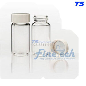 Lọ đựng mẫu trắng 20ml có nắp - V20A22ET - Finetech