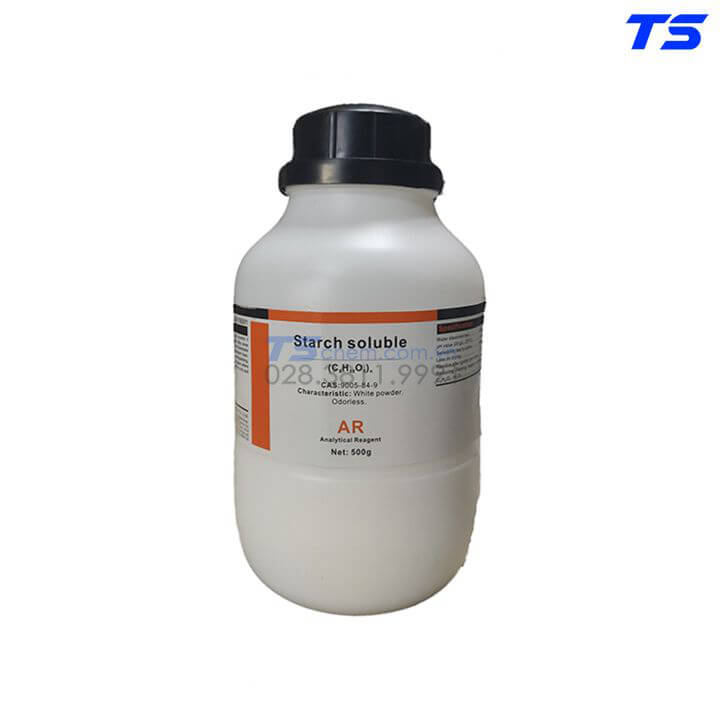 Tinh bột tan (Hồ tinh bột) (Starch soluble) (C6H10O5)n - 9005-84-9 - Xilong Tinh bột tan (Hồ tinh bột) (Starch soluble) (C6H10O5)n - 9005-84-9 - Xilong