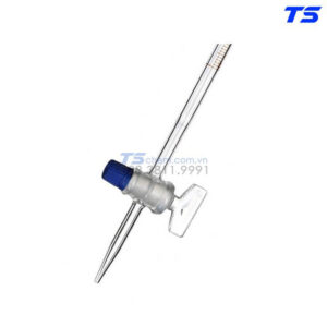 Buret thẳng khóa thủy tinh, Class A, độ sai lệch thấp - 1642A - Joanlab