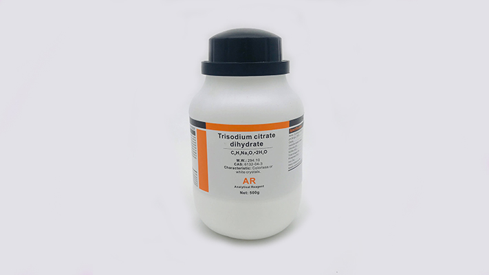 Thông tin về hóa chất Trisodium citrate dihydrate (C6H5Na3O7.2H2O) - 6132-04-3 của hãng Xilong