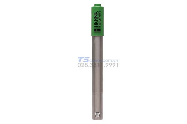 Điện cực pH Hanna HI12963 có mối nối đơn có cảm biến nhiệt độ tích hợp và đầu nối DIN kết nối nhanh