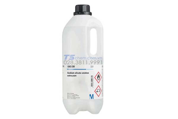 Hóa chất Merck 105621 Sodium Silicate Solution là một dung dịch nước của natri silicat