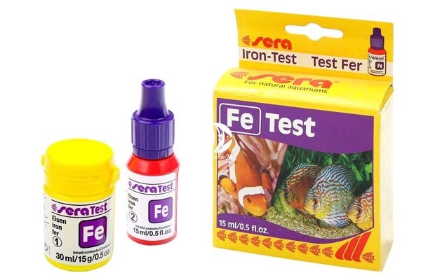 Bộ test Fe Sera 04610 được sử dụng phổ biến để xác định sắt trong nước