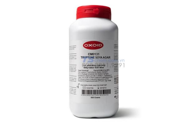 Môi trường vi sinh Tryptone soya agar (dehydrated) - Oxoid CM0131B