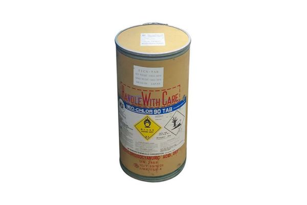 Hóa chất Trichloroisocyanuric Acid TCCA 90% (ClNCO)3 (dạng viên) - Hàng Nhật Bản - 87-90-1