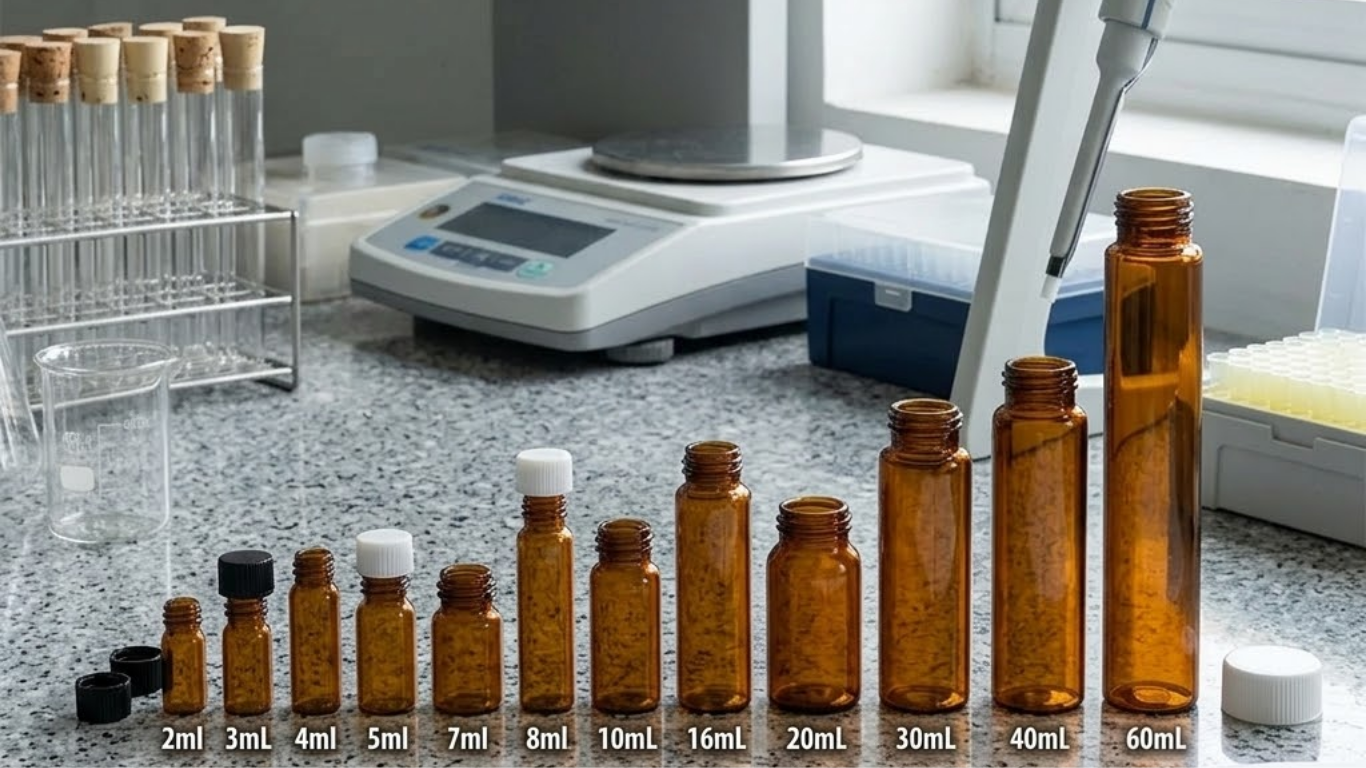 ALWSCI C0000001 Chai vial thủy tinh đựng mẫu đạt chuẩn quốc tế