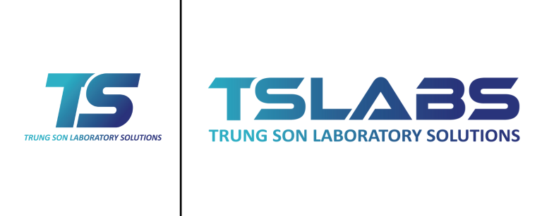 TSLABS hiện sử dụng song song hai phiên bản logo chính thức: TS và TSLABS