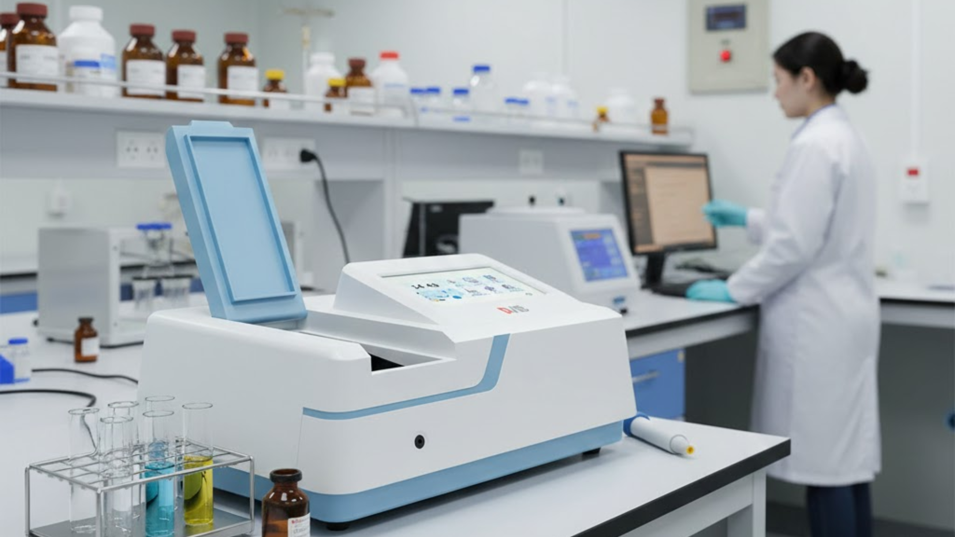 Dlab sp-uv3102 Máy quang phổ UV đạt chuẩn quốc tế