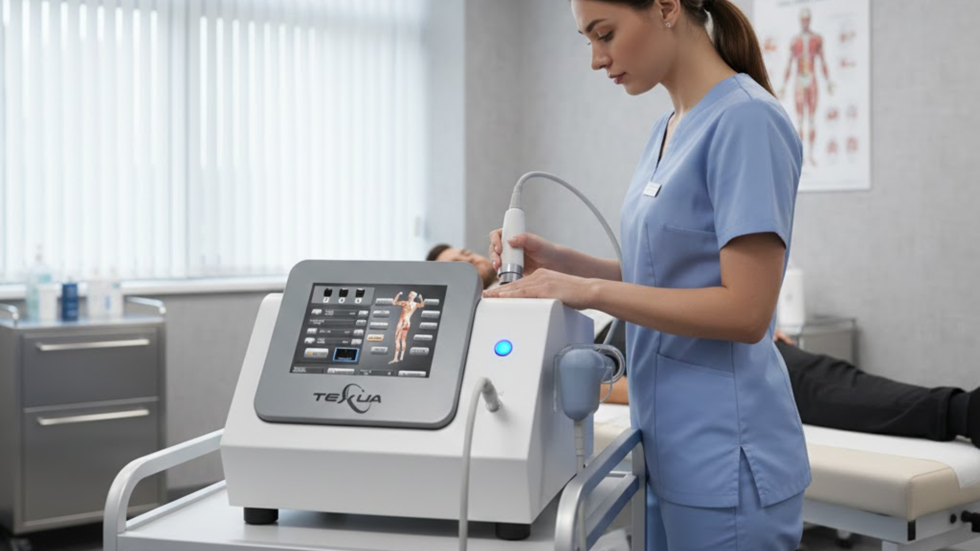 Texua t301 Máy xung kích trị liệu đạt chuẩn quốc tế